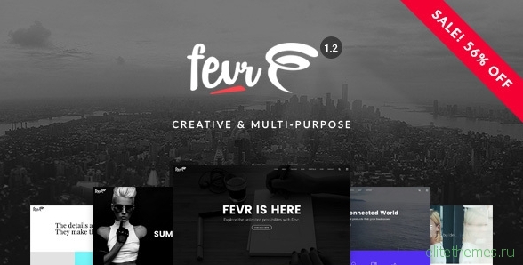 Fevr v1.2.1 - Creative MultiPurpose Theme