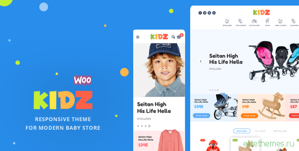 KIDZ v1.3 - Baby Store WooCommerce Theme