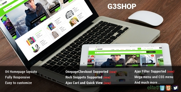 G3Shop - Multipurpose Magento Theme