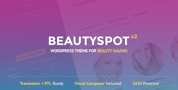 BeautySpot v2.3.4 - WordPress Theme for Beauty Salons