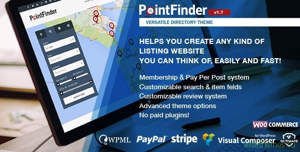 Point Finder v1.8.6 - Versatile Directory and Real Estate