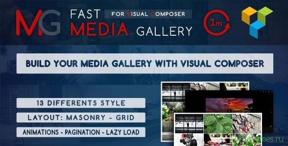 Fast Media Gallery For Visual Composer v1.0