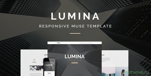 Lumina - Responsive Muse Template for Creatives & Agencies