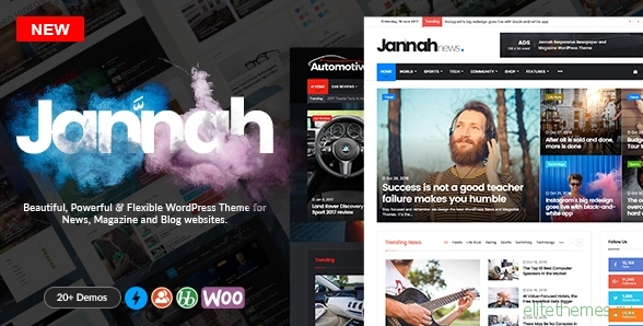 Jannah v1.0.2 - WordPress News Magazine Blog & BuddyPress
