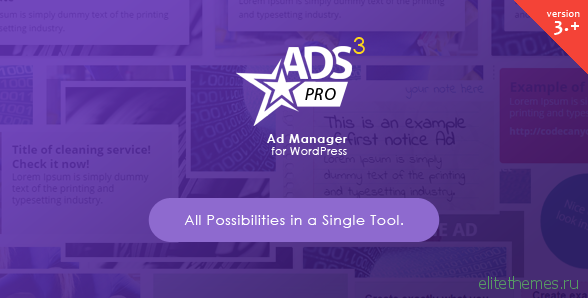 ADS PRO v3.4.2 - Multi-Purpose WordPress Ad Manager