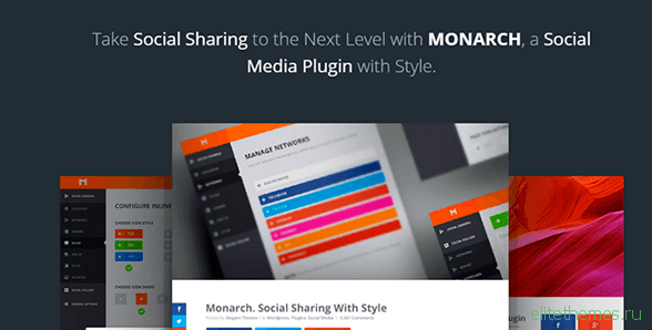 Monarch v1.3.7 - A Better Social Sharing Plugin