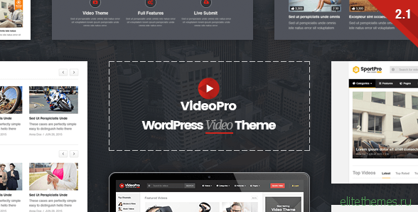 VideoPro v2.1.1 - Video WordPress Theme