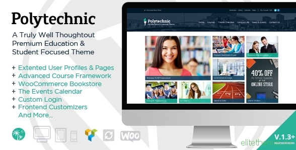 Polytechnic v1.3.5 - Powerful Education, Courses & Events