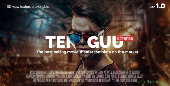 Tenguu Cinema - Movie theatre HTML Template