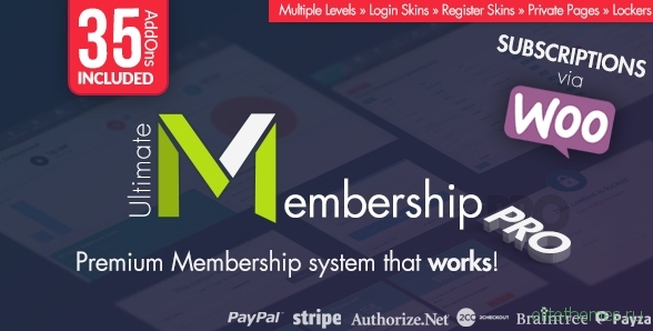 Ultimate Membership Pro WordPress Plugin v6.1