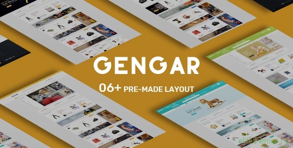Gengar - Responsive Opencart Theme