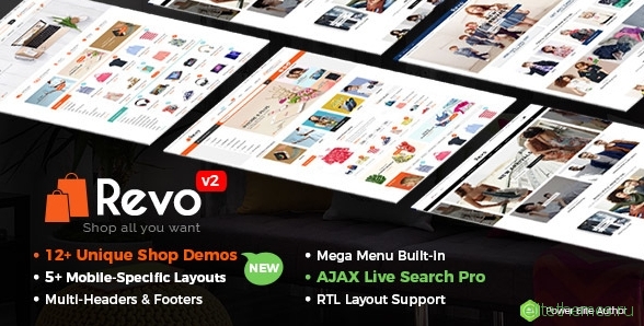 Revo v2.1.0 - Multi-Purpose Responsive WooCommerce Theme