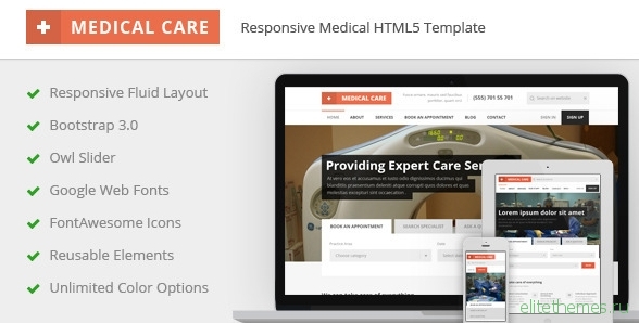 Medical Care v1.3 - Responsive Medical HTML5 Template