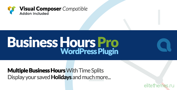 Business Hours Pro WordPress Plugin v4.3.1