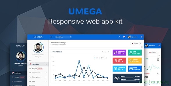 Umega - Responsive Web App Kit