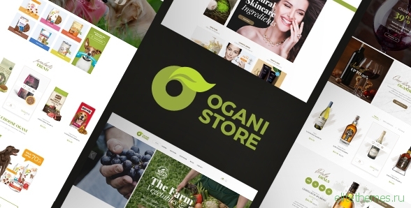 Ogani - Organic, Food, Pet, Alcohol, Cosmetics Responsive Opencart Theme