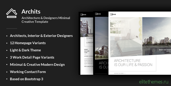 Archits - Responsive Architecture Template