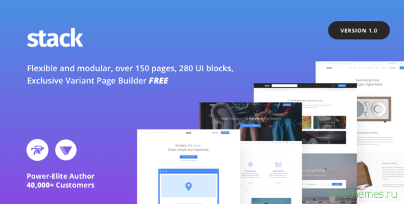 Stack v10.2.2 - Multi-Purpose Theme with Variant Page Builder