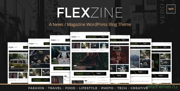 FlexZine - A WordPress Magazine Theme