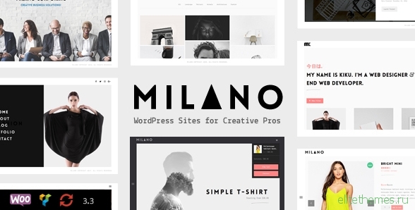 Milano v2.0 - Creative Minimal Portfolio & WooCommerce