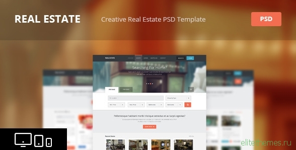 Real Estate - Creative PSD Template