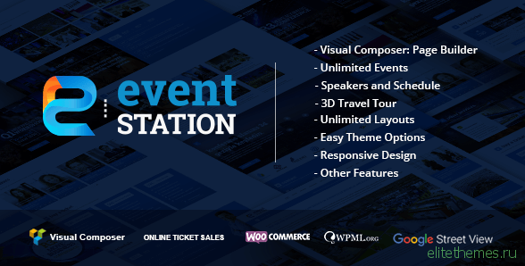 Event Station v1.2.3 - Event & Conference WordPress Theme