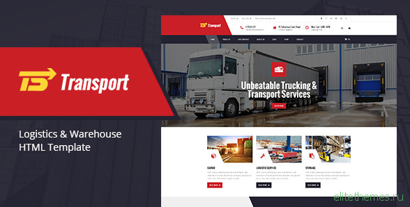 Transport - Transport, Logistic & Warehouse HTML Template