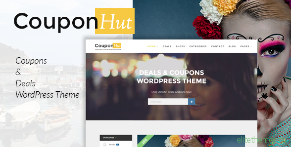 CouponHut v2.9.3 - Coupons and Deals WordPress Theme