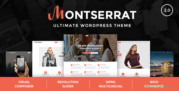 Montserrat v2.3 - Multipurpose Modern WordPress Theme