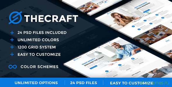 The Craft - Business PSD Template