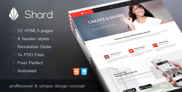 Shard - Multipurpose Business HTML5 Template