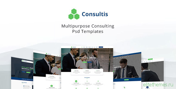 Consultis v1.0 - Multipurpose Consulting PSD Templates