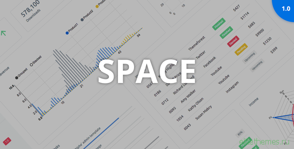 Space v1.0 - Responsive Admin Dashboard Template