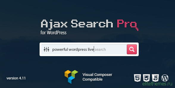Ajax Search Pro for WordPress v5.11.10 - Live Search Plugin