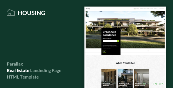 Housing v1.0 - Real Estate Landing Page Template