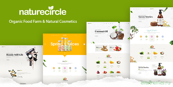 NatureCircle - Organic Responsive OpenCart Theme