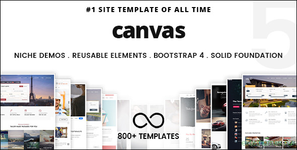 Canvas v5.0.3 - The Multi-Purpose HTML5 Template