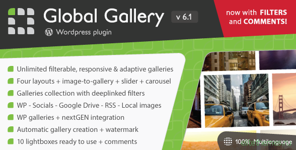 Global Gallery v6.102 – WordPress Responsive Gallery