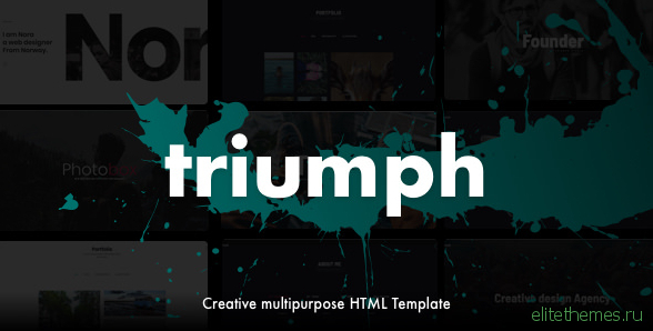 Triumph v1.0 - Creative Multipurpose One Page HTML Template