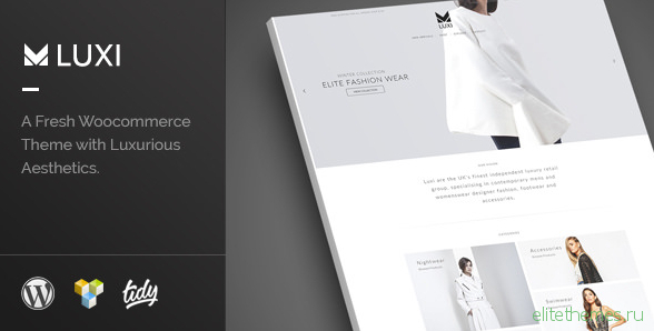 Luxi v2.0 - Luxury Elegant WooCommerce WordPress Theme