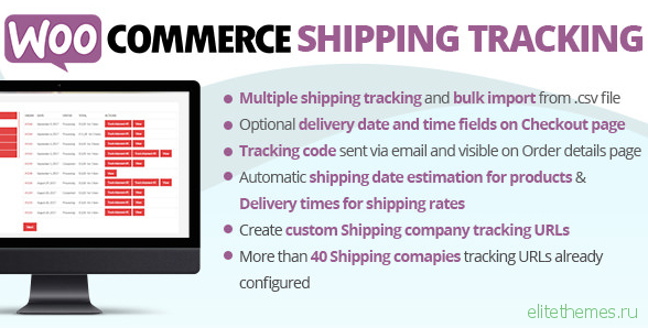 WooCommerce Shipping Tracking v16.0