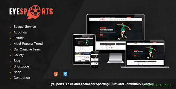 Eye Sports - Fixtures and Sports Html Template