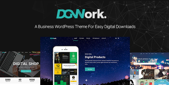 DGWork v1.2.8 - Business Theme For Easy Digital Downloads