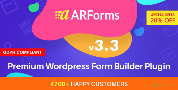 ARForms v3.3 - WordPress Form Builder Plugin