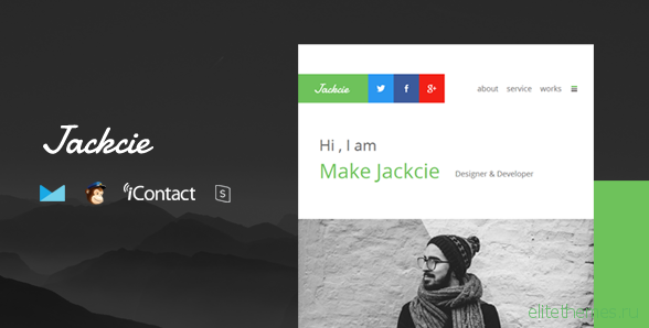 Jackcie Mail - Responsive E-mail Template + Online Access