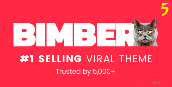 Bimber v5.4.1 - Viral Magazine WordPress Theme