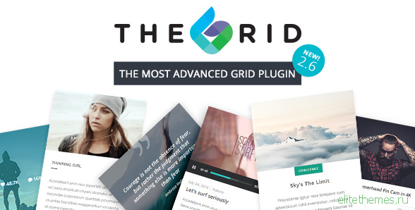 The Grid v2.6.5.0 – Responsive WordPress Grid Plugin