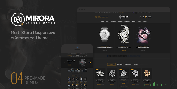 Mirora - Watch & Luxury Store PrestaShop Theme
