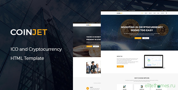CoinJet - Bitcoin & Crypto Currency HTML Template
