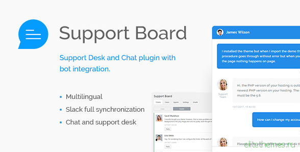 Support Board v1.2.5 - Chat And Help Desk